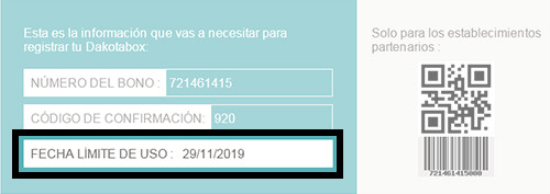 ¿Cómo puedo comprobar la fecha de validez de mi caja regalo?